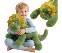 Svorinis pliušinis žaislas | Dinozauras, žalias | WOOPIE 58403 Svorinis pliušinis žaislas | Dinozauras, žalias | WOOPIE 58403