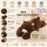 Svorinis pliušinis žaislas | meškinas Balboa, 65 cm, 2.5 kg | WOOPIE 58410