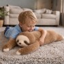Sensorinis svorinis pliušinis žaislas | tinginys 65cm 1.5kg | WOOPIE 58427