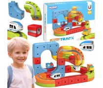 Magnetinės kaladėlės ir trasa | Levituojanti, 32 dalių | WOOPIE 58458