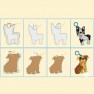 Siuvimo rinkinys vaikams | šuniukai pasidaryk pats raktų pakabukas | WOOPIE 58656