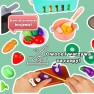 Žaislinis virtuvės reikmenų rinkinys | žalias | WOOPIE 58670