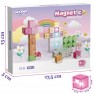 Magnetinės kaladėlės | 48 detalės 3D edukacinė dėlionė Montessori | Woopie 58892