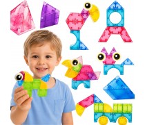 Magnetinės kaladėlės | lavinamosios, 3D, 21 detalė | WOOPIE 58939 Magnetinės kaladėlės | lavinamosios, 3D, 21 detalė | WOOPIE 58939