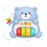 Lavinamasis muzikinis pianinas meškiukas | šviesiai mėlynas | WOOPIE BABY 59134