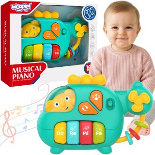 Interaktyvus žaislinis pianinas | sraigtasparnis | WOOPIE 59172