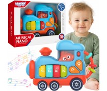 Interaktyvus muzikinis pianinas | Lavinamasis lokomotyvas | WOOPIE BABY 59189 Interaktyvus muzikinis pianinas | Lavinamasis lokomotyvas | WOOPIE BABY 59189