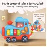 Interaktyvus muzikinis pianinas | Lavinamasis lokomotyvas | WOOPIE BABY 59189
