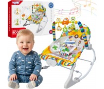 Interaktyvus gultukas | su vibracija ir žaislų lanku, įvairiaspalvis | WOOPIE BABY 59264 Interaktyvus gultukas | su vibracija ir žaislų lanku, įvairiaspalvis | WOOPIE BABY 59264