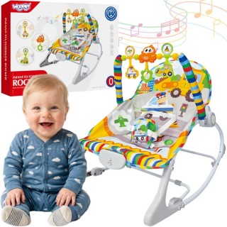 Interaktyvus gultukas | su vibracija ir žaislų lanku, įvairiaspalvis | WOOPIE BABY 59264
