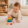 Lavinamoji sensorinė piramidė | su zuikučiu | WOOPIE 59332