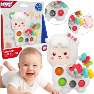 Lavinamasis sensorinis žaislas | Montessori lama | WOOPIE BABY 59363 Lavinamasis sensorinis žaislas | Montessori lama | WOOPIE BABY 59363