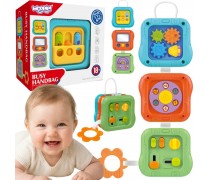 Lavinamasis sensorinis kubas | interaktyvus 6in1 | WOOPIE BABY 59387 Lavinamasis sensorinis kubas | interaktyvus 6in1 | WOOPIE BABY 59387