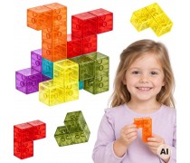 Magnetiniai blokeliai | 3D Tetris | Woopie 59592 Magnetiniai blokeliai | 3D Tetris | Woopie 59592
