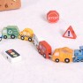 Medinis veriamas žaislas | Transportas 13 dalių | Woopie 59646