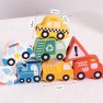 Medinis veriamas žaislas | Transportas 13 dalių | Woopie 59646