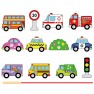 Medinis vėrimo žaidimas | Transporto priemonės | Montessori | Viga 59851N