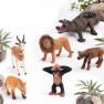 Laukinių gyvūnų figūrėlių rinkinys | Safari, 6 dalys | WOOPIE 59943