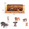 Laukinių gyvūnų figūrėlių rinkinys | Safari, 6 dalys | WOOPIE 59943