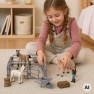 Figūrėlių rinkinys ūkis | su žirgais ir ūkininku | WOOPIE 599500