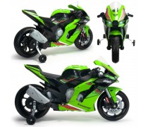Elektrinis motociklas | žalias, Kawasaki Ninja ZX R10 12V | Injusa 6521 Elektrinis motociklas | žalias, Kawasaki Ninja ZX R10 12V | Injusa 6521