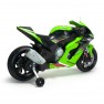 Elektrinis motociklas | žalias, Kawasaki Ninja ZX R10 12V | Injusa 6521
