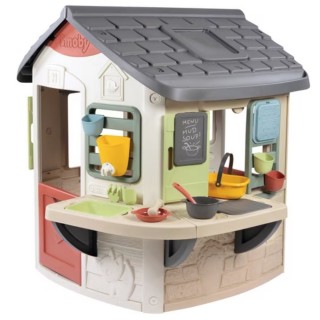 Žaidimų namelis | su lauko virtuve ir 16 priedų | Smoby 810505