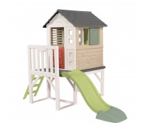 Žaidimų namelis ant polių | su 150 cm čiuožykla | Smoby 810802 Žaidimų namelis ant polių | su 150 cm čiuožykla | Smoby 810802