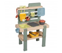 Lauko virtuvėlė smėlio ir vandens žaidimams | Smoby Life | Smoby 840208 Lauko virtuvėlė smėlio ir vandens žaidimams | Smoby Life | Smoby 840208