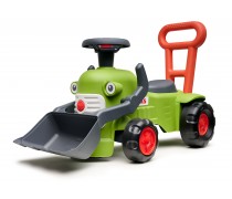 Paspiriamas traktoriukas | Claas su priekaba ir kaušu | Falk 912D