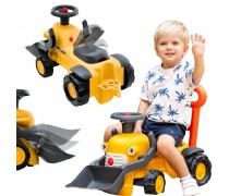 Paspiriamas traktorius | geltonas Komatsu su kaušu | Falk 916D