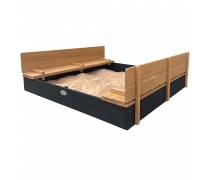 Medinė smėliadėžė | XXL Ella, antracito spalvos | AXI A031.011.05 Medinė smėliadėžė | XXL Ella, antracito spalvos | AXI A031.011.05