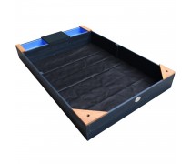 Didelė medinė smėliadėžė | Kelly su suoliuku ir talpomis | AXI A031.014.05 Didelė medinė smėliadėžė | Kelly su suoliuku ir talpomis | AXI A031.014.05