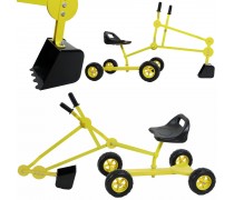 Smėlio ekskavatorius su sėdyne | Metalinis, geltonas, sukasi 360° | AXI A031.170.00 Smėlio ekskavatorius su sėdyne | Metalinis, geltonas, sukasi 360° | AXI A031.170.00