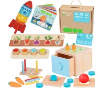 Lavinamasis rinkinys | Montessori 7in1 sensorinė dėžutė | Tooky Toy BCTJ677