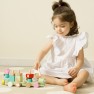 Medinis traukinukas | Kaladėlės | Montessori | Classic World CW10519