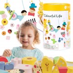 Medinis vėrimo žaislas | 73 dalys | Classic World CW20164