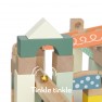 Medinė kamuoliukų ir domino trasa | CLASSIC WORLD CW20211