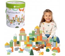 Medinės kaladėlės | Miško Pasaulis | Classic World CW20273 Medinės kaladėlės | Miško Pasaulis | Classic World CW20273