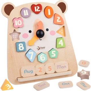 Edukacinis laikrodis | Montessori 3in1 | Classic World CW20277