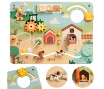 Medinė lavinamoji veiklos lenta | Farma | Classic World CW20299