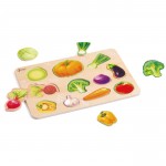 Medinė dėlionė Daržovės | Montessori | CLASSIC WORLD CW40072