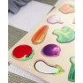 Medinė dėlionė Daržovės | Montessori | CLASSIC WORLD CW40072