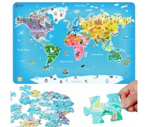 Dėlionė | Pasaulio žemėlapis | Classic World CW40074