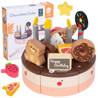 Medinis gimtadienio tortas | 19 dalių | CLASSIC WORLD CW50635