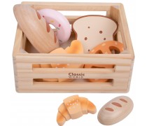 Medinių kepinių rinkinys | krepšelyje | Classic World CW50644 Medinių kepinių rinkinys | krepšelyje | Classic World CW50644