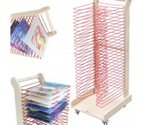 Stovas piešiniams džiovinti | 30 lentynų | Classic World CW54006 Stovas piešiniams džiovinti | 30 lentynų | Classic World CW54006