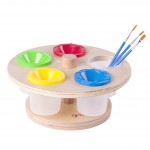 Besisukantis stovas dažams su indeliais | Edukacinis | Classic World CW54082