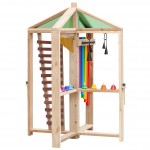 Muzikinė žaidimų aikštelė | medinė, XXL, EDU | Classic World CW70163