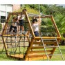 Medinė žaidimų aikštelė XXL | Šešiakampė | Classic World CW70168